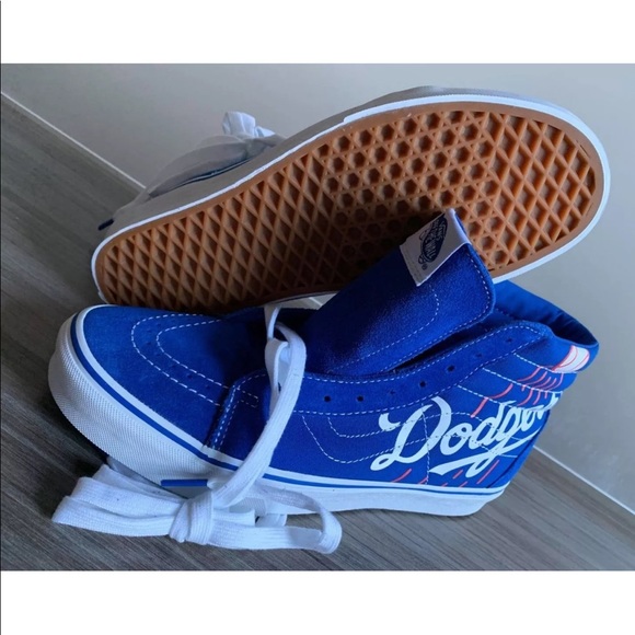 Vans Men’s Sk8-Hi Reissue MLB LA Dodgers - Picture 5 of 8